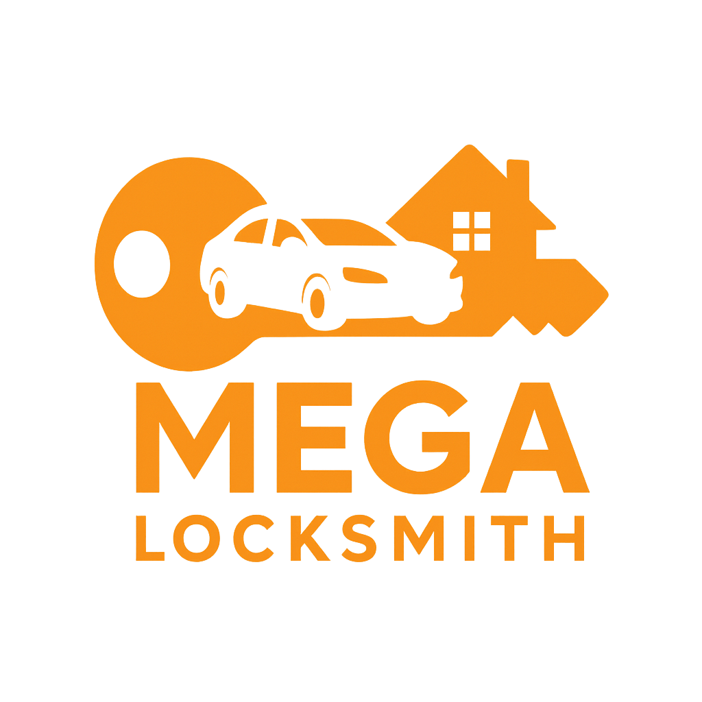 MEGA Locksmith Logo